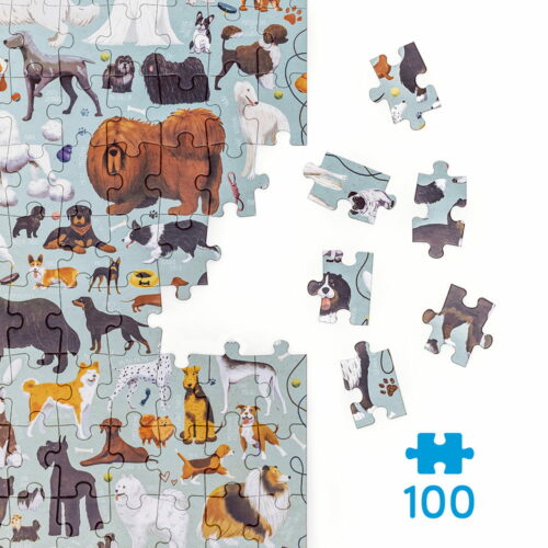 Puzzlove CzuCzu Psy (100 elementów) dla dzieci: 5+ - obrazek 4