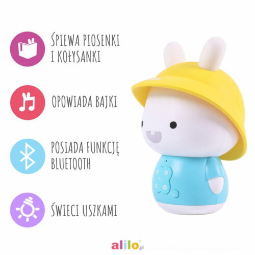 Alilo Króliczek Baby Bunny G9S+ - niebieski - obrazek 9