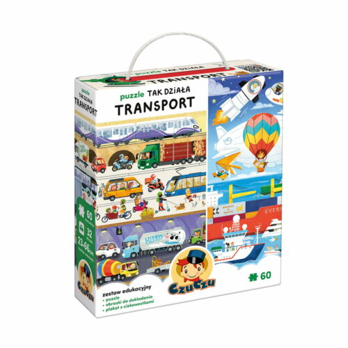 Czuczu Puzzle Tak działa Transport dla dzieci: 4+