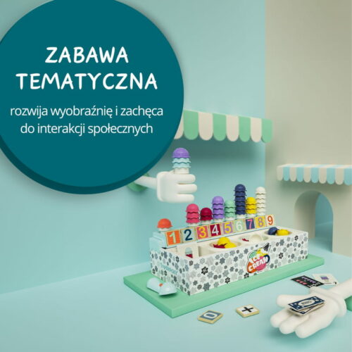 Lodziarnia – zabawa matematyczna 36 mies. + TOPBRIGHT - obrazek 5