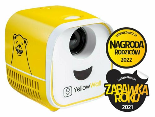 Zestaw startowy. Projektor YellowWall + 4 Multibajki